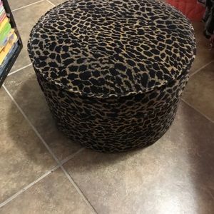 Animal Print foot stool